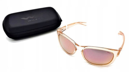 Okulary Wiley X  Weekender Captivate | Polarised Rose Gold Mirror | Crystal Blush Frame | GRATISY!!!