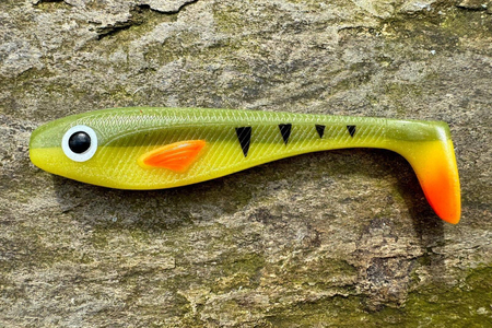 Guma Great Fish Rocky 16cm | Green Tiger