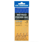 Przypon Robinson VDE-R z bagnetem MF 502BM | #6 | żyłka 0.245mm | 10 szt.