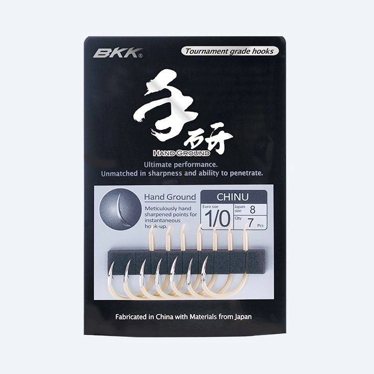 Haczyki BKK Chinu Hand Ground | #2 | 8 szt.
