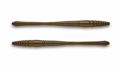 Przynęta Libra Lures Dying Worm 8cm | 038 - Brown | ser | 12 szt.