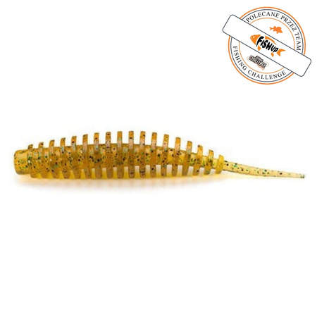 Gumy FishUp Tanta 5,0cm | 2" | #036 Caramel/Green & Black | 9szt.