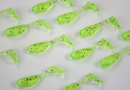 Przynęta FISHCHASER Micromaster / 2.5cm / 10szt. / Chartreuse And Pepper