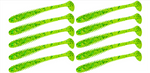 Guma Keitech Swing Impact 3" | 7,2cm | LT#62 Chart Lime Shad | 10 szt.