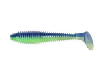 Guma Keitech Swing Impact FAT 3.8" | 9,5cm |  LT#23 Blue Chartreuse | 1 szt. 