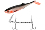Zestaw guma Mikado Sicario 18cm - Roach + Dozbrojka Mikado Evo Stinger XL