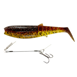 Zestaw Guma Savage Gear Cannibal 12,5cm | Motoroil UV + Dozbrojka Vis Vangen
