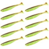Keitech Easy Shiner 3"/7,6 cm #401 Green Pumpkin / Chartreuse - 10szt.