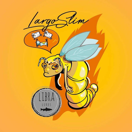 Przynęta Libra Lures Largo Slim 3.4cm | 036 - Coffee Milk | ser | 12 szt.