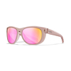 .Okulary Wiley X Weekender Captivate | Polarised Rose Gold Mirror | Crystal Blush Frame | GRATISY!!!