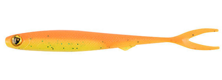 Guma Fox Rage Slick Finesse 11cm | UV Orange Chartreuse