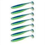 Guma Keitech Easy Shiner 4" | 10,16cm | LT#60 LT Blue X Chart | 7 szt.