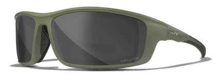 Okulary Wiley X Gravity Captivate | Smoke Grey | Matte Utility Green Frame