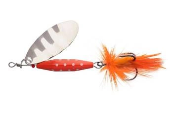 Obrotówka ABU GARCIA Reflex Red 7g 45mm LF Silver