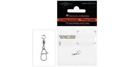 Agrafki z krętlikiem Mikado Round Snap rozm. L | 10szt.