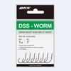 Haczyki BKK DSS-Worm rozmiar 2/0, op. 6szt