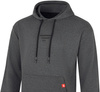 Bluza z kapturem Favorite Black logo dark grey melange | rozm. L