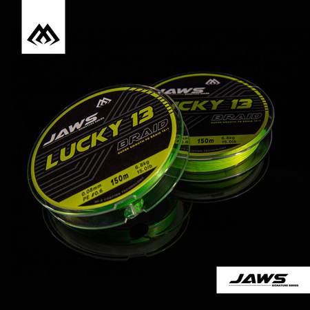 Plecionka Mikado JAWS LUCKY 13 0.10mm FLUO ZIELONA 150M