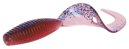 Gumy Mikado Twister 3,8cm | Violet | 10szt.