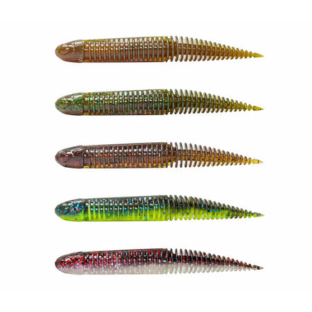 Guma Savage Gear Ned Dragon Tail Slug 10cm | Clear Water Mix | 5 szt.