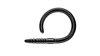 Przynęta LIBRA LURES Flex Worm 9cm- 040 - Black - 10szt (bez zapachu)