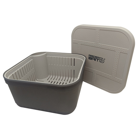 Pudełko Feeder Bait z sitkiem do pelletu 1.9L