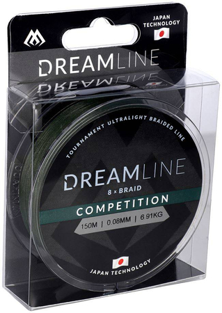 Plecionka Mikado DreamLine Competition green | 0,23mm | 23,61kg | 150m