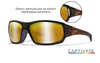 Okulary Wiley X Breach Captivate | Bronze Mirror | Matte Hick Brown Frame | GRATISY!!!