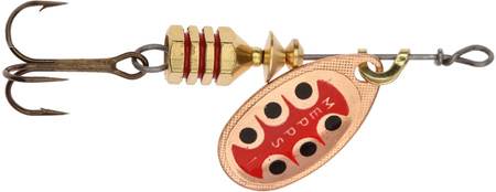 Obrotówka Mepps Aglia TW #1 | 3,5g | Miedziana