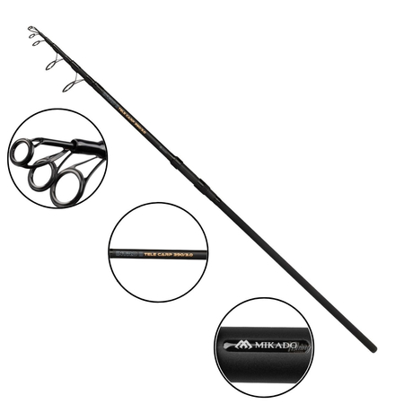 Wędka Mikado INTRO TELE CARP II 360cm | 3.0Lbs | (6 sec.)
