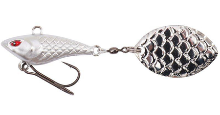 Wirujący ogonek Mikado M-TAIL 6g | SILVER 