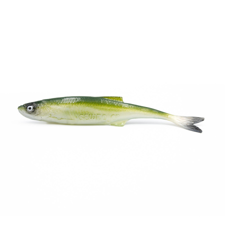 Guma SEWRO CUSTOM BAIT Ukleja 12.5cm- Zielona Naturalny Ogon