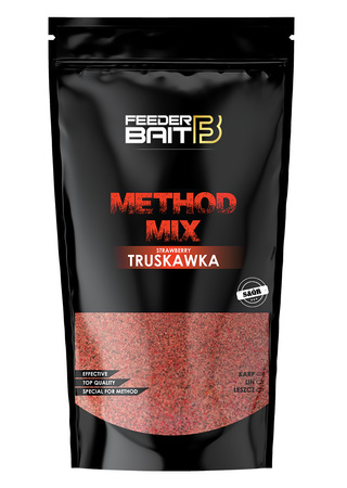 Zanęta Feeder Bait Method Mix 800g | Truskawka