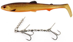 Zestaw Guma Westin BullTeez Shadtail 24cm | Gold Rush + Dozbrojka Vis Vangen