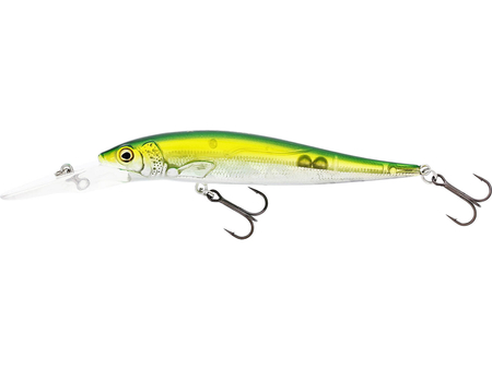 Wobler Westin Jerkbite MR 9cm | Olive Minnow | neutralny