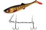 Zestaw guma Mikado Sicario 18cm - Spotted Bullhead + Dozbrojka Mikado Evo Stinger XL