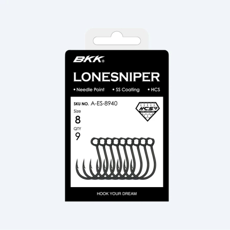 Haczyki BKK Lonesniper | #8 | 9 szt.