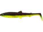 .Guma Westin BullTeez Shadtail 12,5cm - Black/Chartreuse