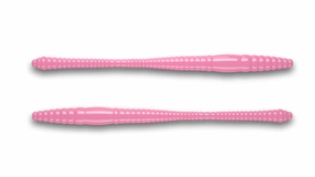 Przynęta LIBRA LURES Dying Worm 7cm -017 - bubble gum- 15szt (zapach krylowy)
