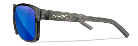 Okulary Wiley X Trek Blue Mirror Gloss Crystal Dark Grey Frame