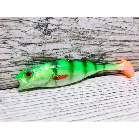 Guma SEWRO CUSTOM BAIT Okoń 11cm- Fluo