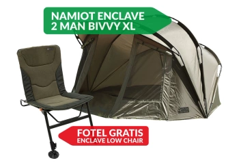 Namiot karpiowy MIKADO Enclave 2 man XL + FOTEL GRATIS!