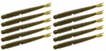Guma Keitech Live Impact 3" | #101 Green Pumpkin PP | 10 szt.