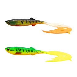 Zestaw MIKADO Sicario Pike Tail 14cm Fire Tiger + Bloody Perch