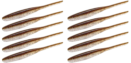 Guma Keitech Shad Impact 3" | 7,6cm |  #BA02 Barsch | 10 szt.