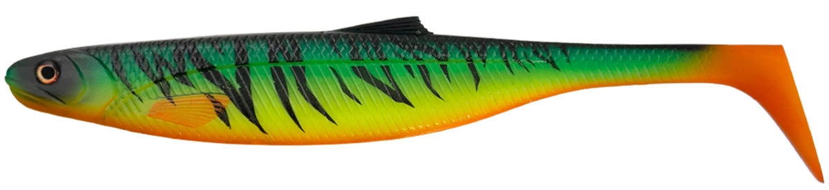 Przynęta Headbanger Banger Shad - 22cm - Firetiger