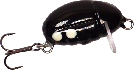 Wobler smużak A.J Lures Pimp 2.5cm - Murzynek