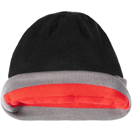 Czapka zimowa Favorite Red fleece 58 czarno-szara