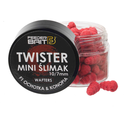 Feeder Bait Mini Ślimak Twister Wafters 11/8mm | F1 - Ochotka & Konopia