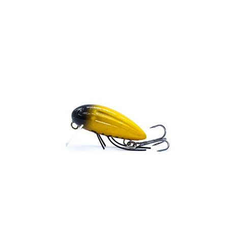 Wobler Engima Baits Owad 3cm | Żółto-Miedziany | pływający